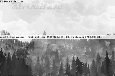 Download file tranh ve mau nuoc 1541 (gốc) in mica cao cấp