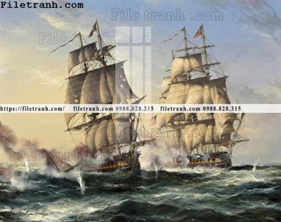 Tải về file gốc tranh ve son dau thuan buom xuoi gio 2007 (dùng cho in quảng cáo)