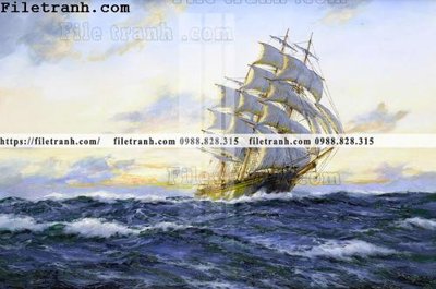 Tải file tranh ve son dau thuan buom xuoi gio 2069 (gốc) chủ đề tâm linh