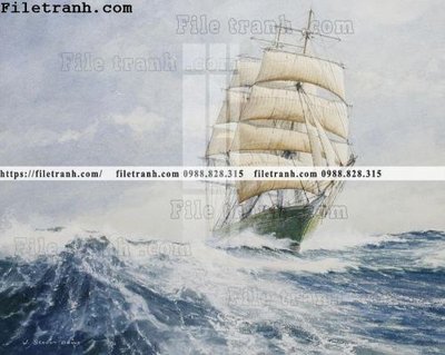 File tranh tranh ve son dau thuan buom xuoi gio 2089 (ảnh gốc) độc quyền