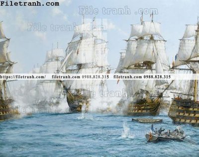 File gốc tranh ve son dau thuan buom xuoi gio 2142 (PNG) trong suốt (transparent)