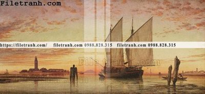 File tranh gốc tranh ve son dau thuan buom xuoi gio 2192 (bản đẹp) độc quyền