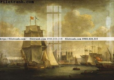 Tải file tranh ve son dau thuan buom xuoi gio 2194 (gốc) để in ấn ngay