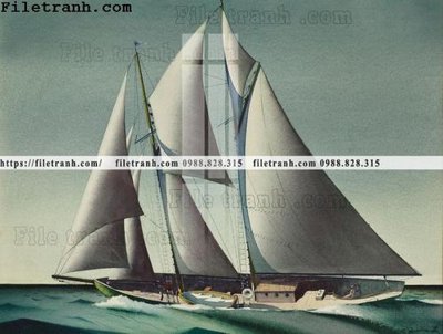 Tải file gốc tranh ve son dau thuan buom xuoi gio 2303 (in bạt) quảng cáo