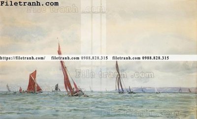 Download file tranh ve son dau thuan buom xuoi gio 2358 (chuẩn in) chất lượng cao