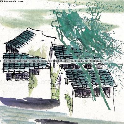 File gốc in ấn tranh ve thi tran giang nam 788 chất lượng vượt trội