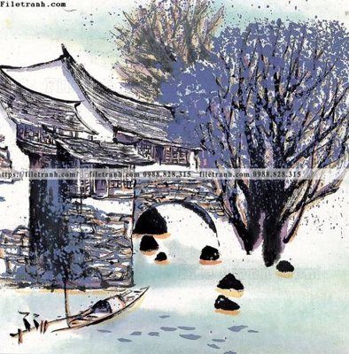 File in trần tranh ve thi tran giang nam 812 (bản gốc) mây trời