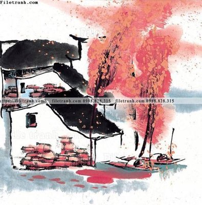 Tải file gốc tranh ve thi tran giang nam 911 (in khổ lớn) quảng cáo