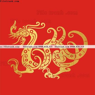 Mua file tranh gốc tranh vector rong vang 501 tại Filetranh.com