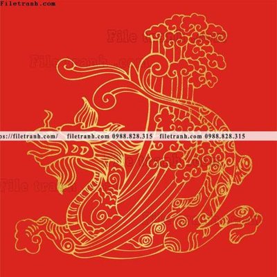 File gốc tranh vector rong vang 517 (PSD/TIFF) độ phân giải cao