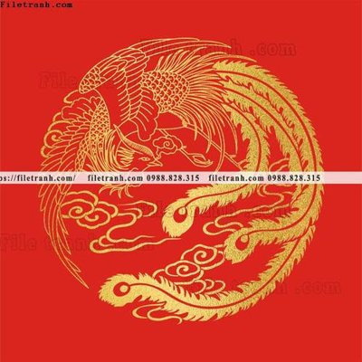 Tải file tranh vector rong vang 556 (PSD) cho in tranh kính