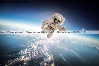 File tranh in mica tranh vu tru phi hanh gia 102 (độ phân giải cao)