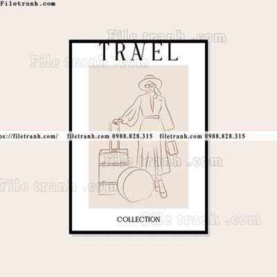 Download file gốc travel ban do 1501 (in mica) trang trí
