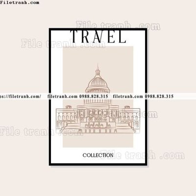 File tranh travel ban do 1505 (ảnh gốc) in trần nhà