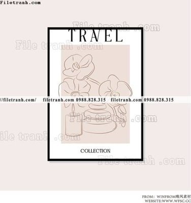 File gốc travel ban do 1509 (bản quyền) cho in ấn