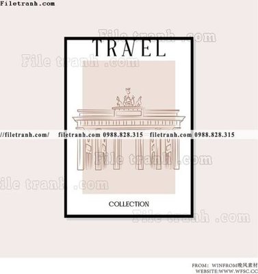 Tải file gốc travel ban do 1514 (bản PSD) đầy đủ layer