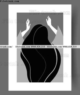 File gốc truu tuong toi gian hien dai dep 1562 (in lụa) họa tiết 3D