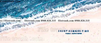 File ảnh vector hinh anh bai bien dep tho mong 1533 (gốc) in biển hiệu