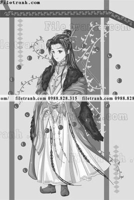 File tranh gốc vector hinh anh co gai tranh doc 1525 chủ đề hiện đại