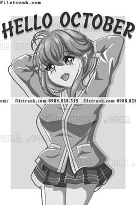 Download file gốc vector hinh anh co gai tranh doc 1544 (in mica) trong suốt