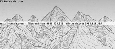 File PSD in ấn vector hinh anh nui la vang truu tuong 1511 (chất lượng cao)