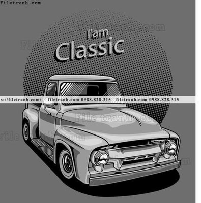 Tải về hình ảnh gốc vector hinh anh o to xe hoi co dien 1563 sắc nét