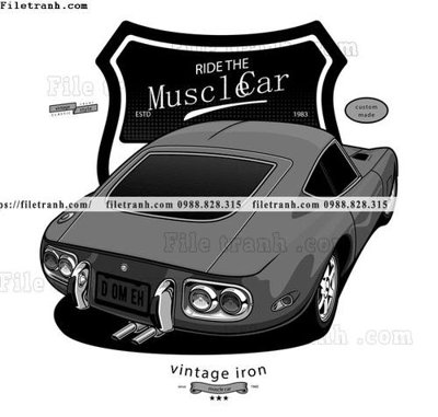 File gốc vector hinh anh o to xe hoi co dien 1568 (dành cho quảng cáo)