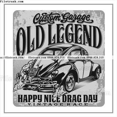 Tải file vector hinh anh o to xe hoi co dien 1606 (PSD) cho in ấn quảng cáo