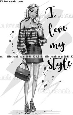 Tệp tin gốc vector hinh anh style thoi trang nu 1544 (dùng cho in) vector hinh anh style thoi trang nu 1544