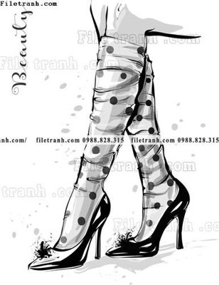 File gốc vector hinh anh thoi trang nu 1564 (ảnh chi tiết) để in trần