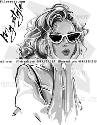 File in lụa vector hinh anh thoi trang nu 1572 (chất lượng cao) vector hinh anh thoi trang nu 1572