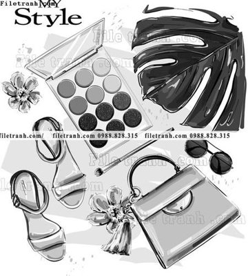 Download file vector hinh anh thoi trang nu 1605 (gốc) in mica bàn thờ