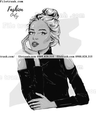 Tải file gốc vector hinh anh thoi trang nu 1618 (bản PSD) gốc