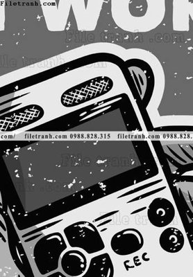 File tranh vector hinh anh van hoc my 1550 (bản gốc) in lụa 5D