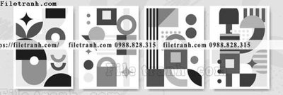 File tranh vector hinh hoc truu tuong 1506 (gốc) chủ đề tĩnh vật