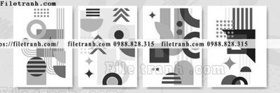 File tranh vector hinh hoc truu tuong 1510 (gốc) in backlit film