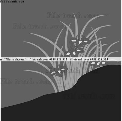 Ảnh gốc vector hoa va cay nhat ban 1522 (độ nét cao) in mica