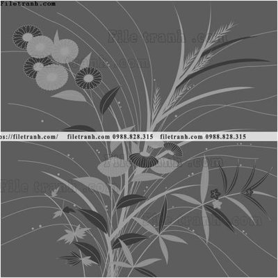 File gốc vector hoa va cay nhat ban 1546 (trang trí) cho phòng khách