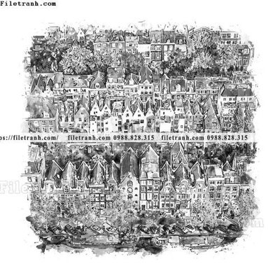 Download file vector trang tri kien truc the gioi 1514 (gốc) in mica đèn LED