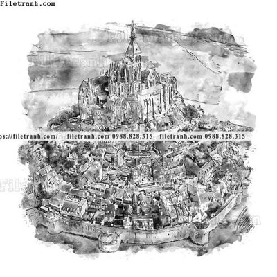 File gốc vector trang tri kien truc the gioi 1527 (ảnh chi tiết) để in trần