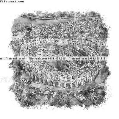 File in trần vector trang tri kien truc the gioi 1535 (bản gốc) phong cảnh