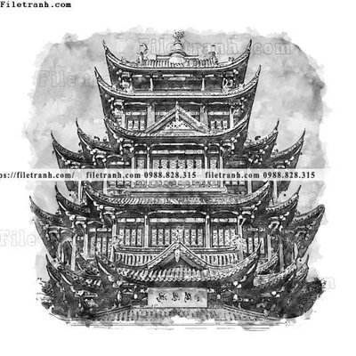 File in trần vector trang tri kien truc the gioi 1588 (file gốc) phong thủy