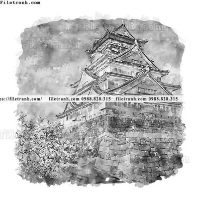 File PSD vector trang tri kien truc the gioi 1599 (bản gốc) cho nhà in