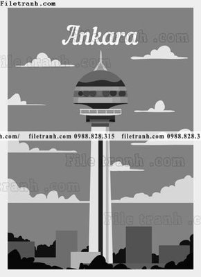 Tải file vector truu tuong toa nha noi tieng 1501 (gốc) làm file thiết kế