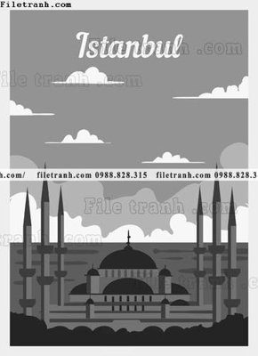 File in lụa vector truu tuong toa nha noi tieng 1504 (hoa văn) vector truu tuong toa nha noi tieng 1504