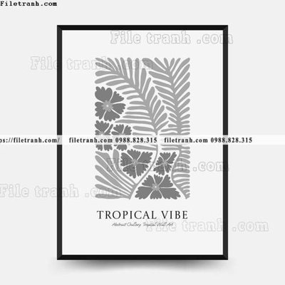 File gốc vector truu tuong ve hoa va cay 1506 (PNG) chất lượng cao