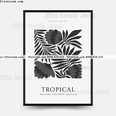 File gốc vector truu tuong ve hoa va cay 1507 (in ấn) màu sắc trung thực