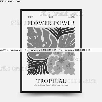 File in trần vector truu tuong ve hoa va cay 1510 (bản gốc) đại dương