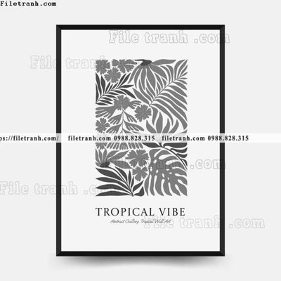 File in trần vector truu tuong ve hoa va cay 1574 (file gốc) phong thủy